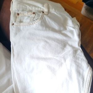 White jeans